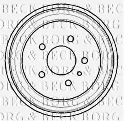 Тормозной барабан BORG & BECK купить