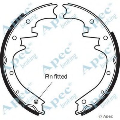 Тормозные колодки APEC braking купить