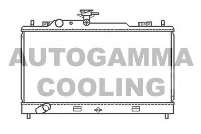 Радиатор, охлаждение двигателя AUTOGAMMA купить