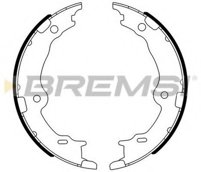 Комплект тормозных колодок, стояночная тормозная система BREMSI купить