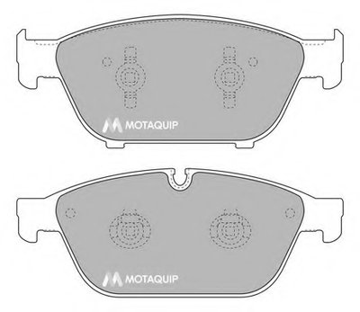 Комплект тормозных колодок, дисковый тормоз MOTAQUIP купить