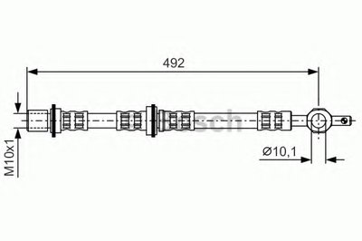Тормозной шланг BOSCH купить