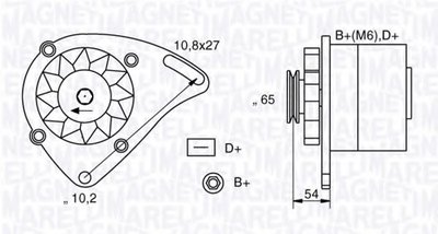 Генератор MAGNETI MARELLI купить