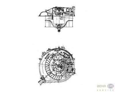 Вентиляция салона BEHR HELLA SERVICE купить