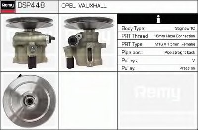 Гидравлический насос, рулевое управление Remanufactured REMY (Multiline) DELCO REMY купить