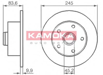 Тормозной диск KAMOKA KAMOKA купить