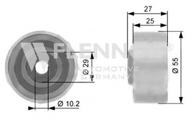 Паразитный / Ведущий ролик, зубчатый ремень FLENNOR купить