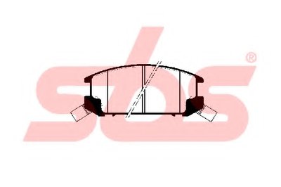 Комплект тормозных колодок, дисковый тормоз sbs купить