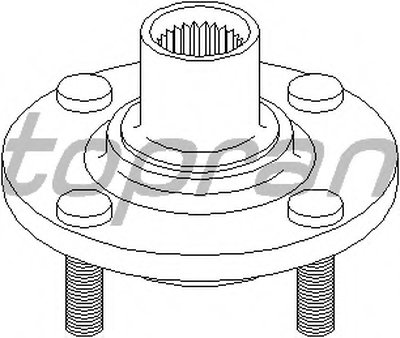 ? колесн. ступицы = TOPRAN купить