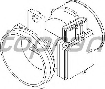 Расходомер воздуха TOPRAN купить