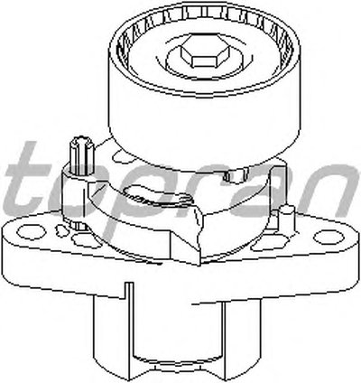 Натяжитель ремня, клиновой зубча TOPRAN купить