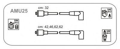 Комплект проводов зажигания JANMOR купить