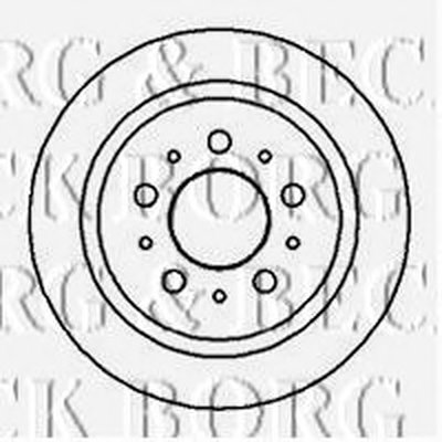 Тормозной диск BORG & BECK купить