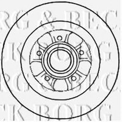 Тормозной диск BORG & BECK купить