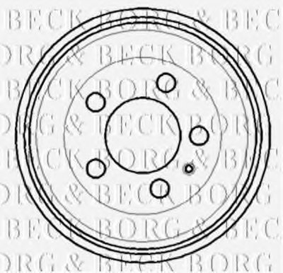 Тормозной барабан BORG & BECK купить