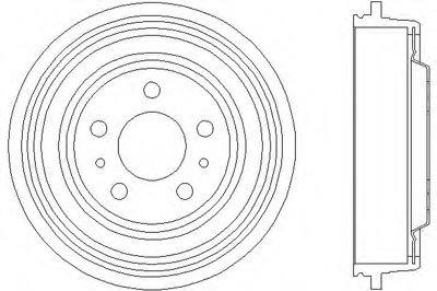 Тормозной барабан HELLA PAGID купить