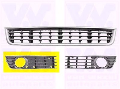 Решетка вентилятора, буфер VAN WEZEL купить