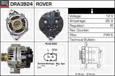 Генератор Remanufactured REMY (Light Duty) DELCO REMY купить