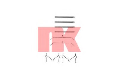 Комплектующие, колодки дискового тормоза NK купить