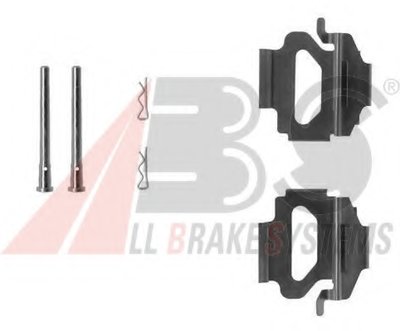 Комплектующие, колодки дискового тормоза A.B.S. купить