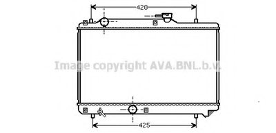 Радиатор, охлаждение двигателя AVA QUALITY COOLING купить