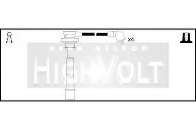 Комплект проводов зажигания HighVolt STANDARD купить