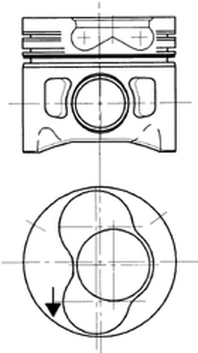 Поршень KOLBENSCHMIDT купить