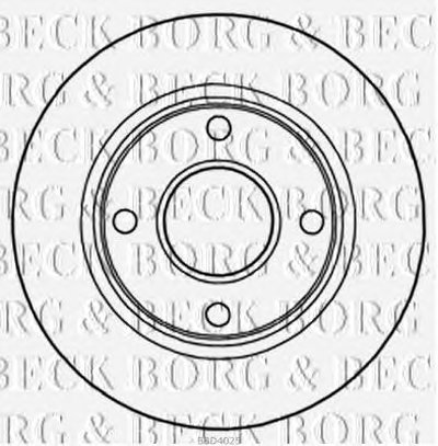 Тормозной диск BORG & BECK купить