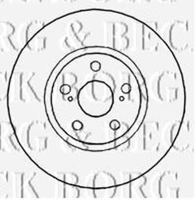 Тормозной диск BORG & BECK купить