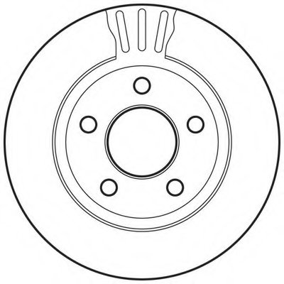 Тормозной диск JURID купить