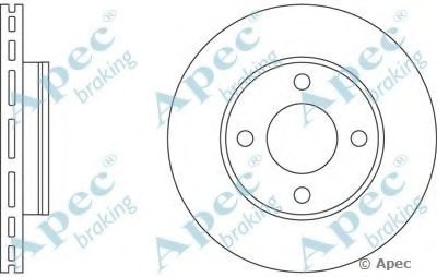 Тормозной диск APEC braking купить