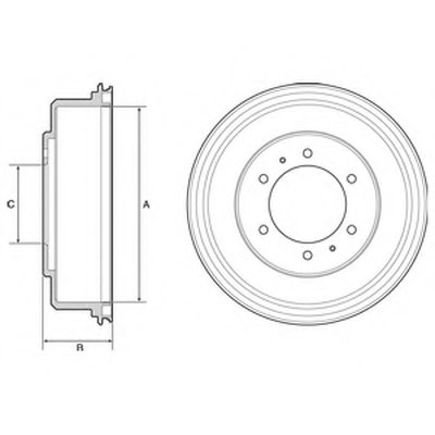 Тормозной барабан DELPHI купить