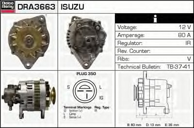 Генератор Remanufactured REMY (Light Duty) DELCO REMY купить