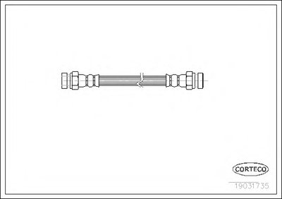 Тормозной шланг CORTECO купить