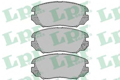 05P1409  LPR - Гальмівні колодки до дисків (F, з датчиком)