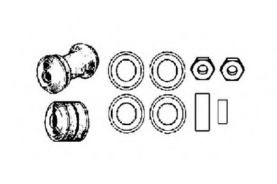 Ремкомплект, соединительная тяга стабилизатора OCAP купить