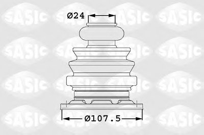 Комплект пылника, приводной вал SASIC купить