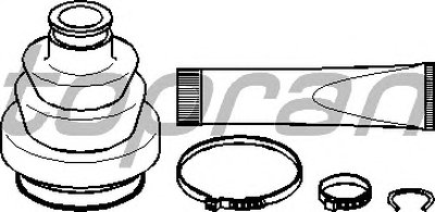 Комплект пылника, приводной вал TOPRAN купить