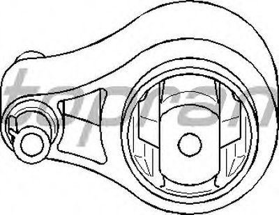 Кронштейн двигателя TOPRAN купить