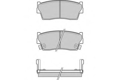 Комплект тормозных колодок, дисковый тормоз E.T.F. купить