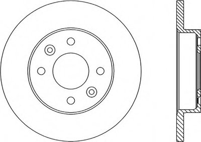 Тормозной диск ADAPTIVE OPEN PARTS купить