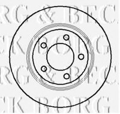 Тормозной диск BORG & BECK купить