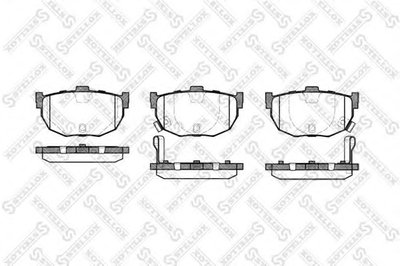 Колодки тормозные дисковые / Hyundai Elantra/Lantra 1.5i-2.0i/1.9D 95>