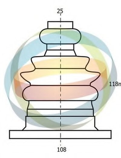 Комплект пылника, приводной вал ODM-MULTIPARTS купить