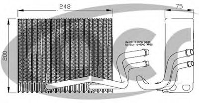 Испаритель, кондиционер ACR купить