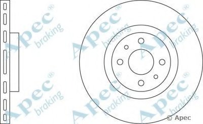 Тормозной диск APEC braking купить