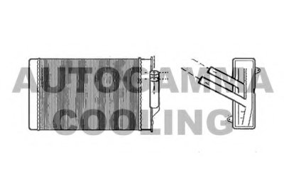 Теплообменник, отопление салона AUTOGAMMA купить