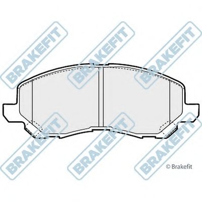 Комплект тормозных колодок, дисковый тормоз Brake Fit APEC braking купить