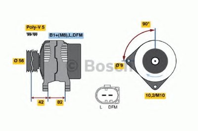 Генератор BOSCH купить