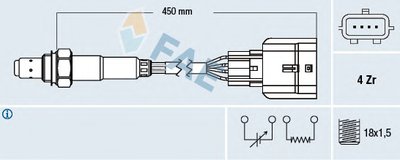 Лямда-зонд FAE купить